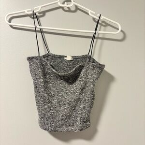 Garage Gray Knit Camisole Top Small